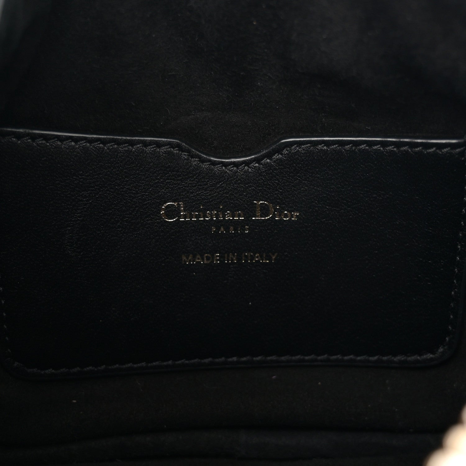 Lambskin Cannage Small Dior Vibe Hobo Bag Black