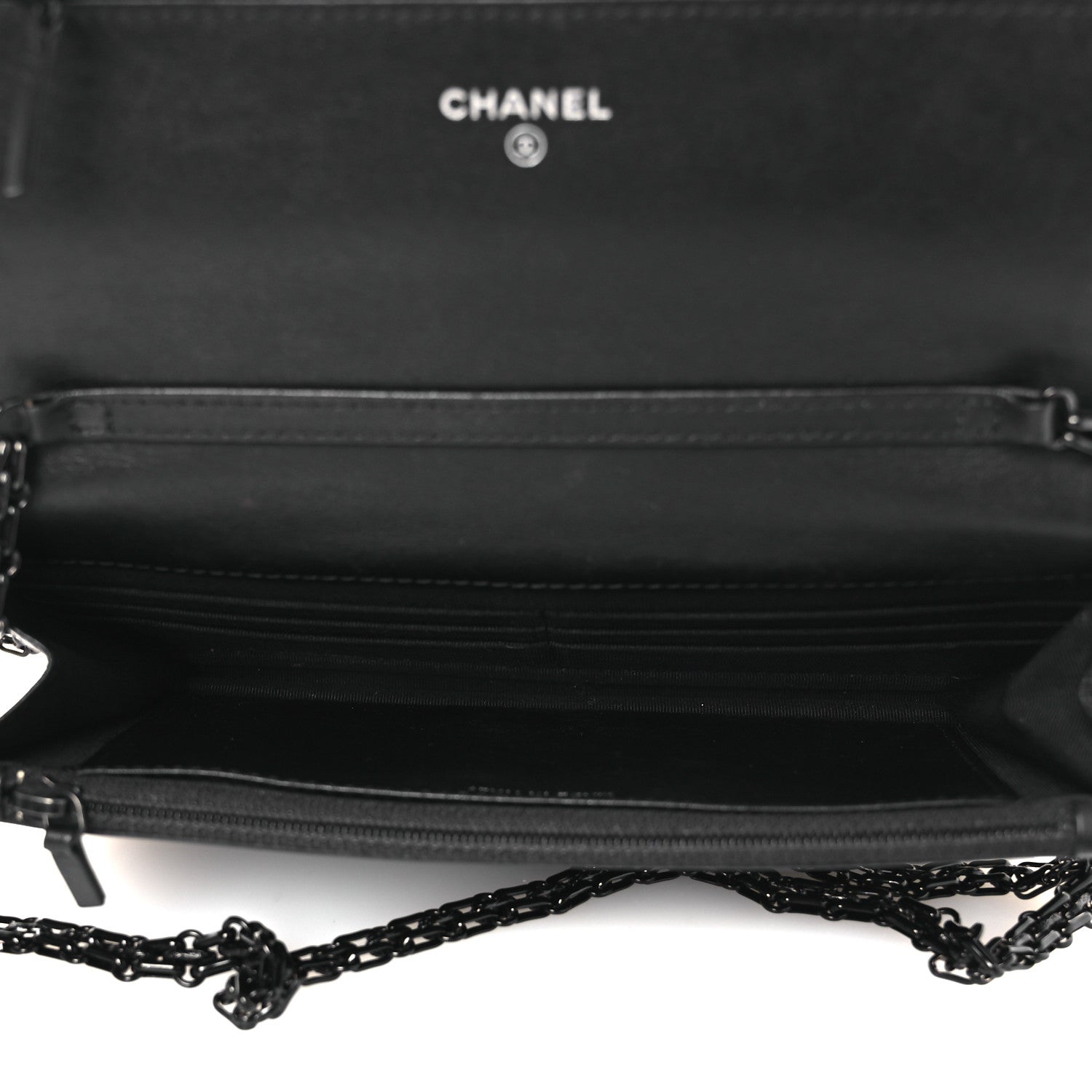 Aged Calfskin Quilted Reissue Wallet On Chain WOC So Black