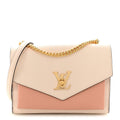 Soft Calfskin Mylockme Chain Bag BB Rose Trianon Quartz