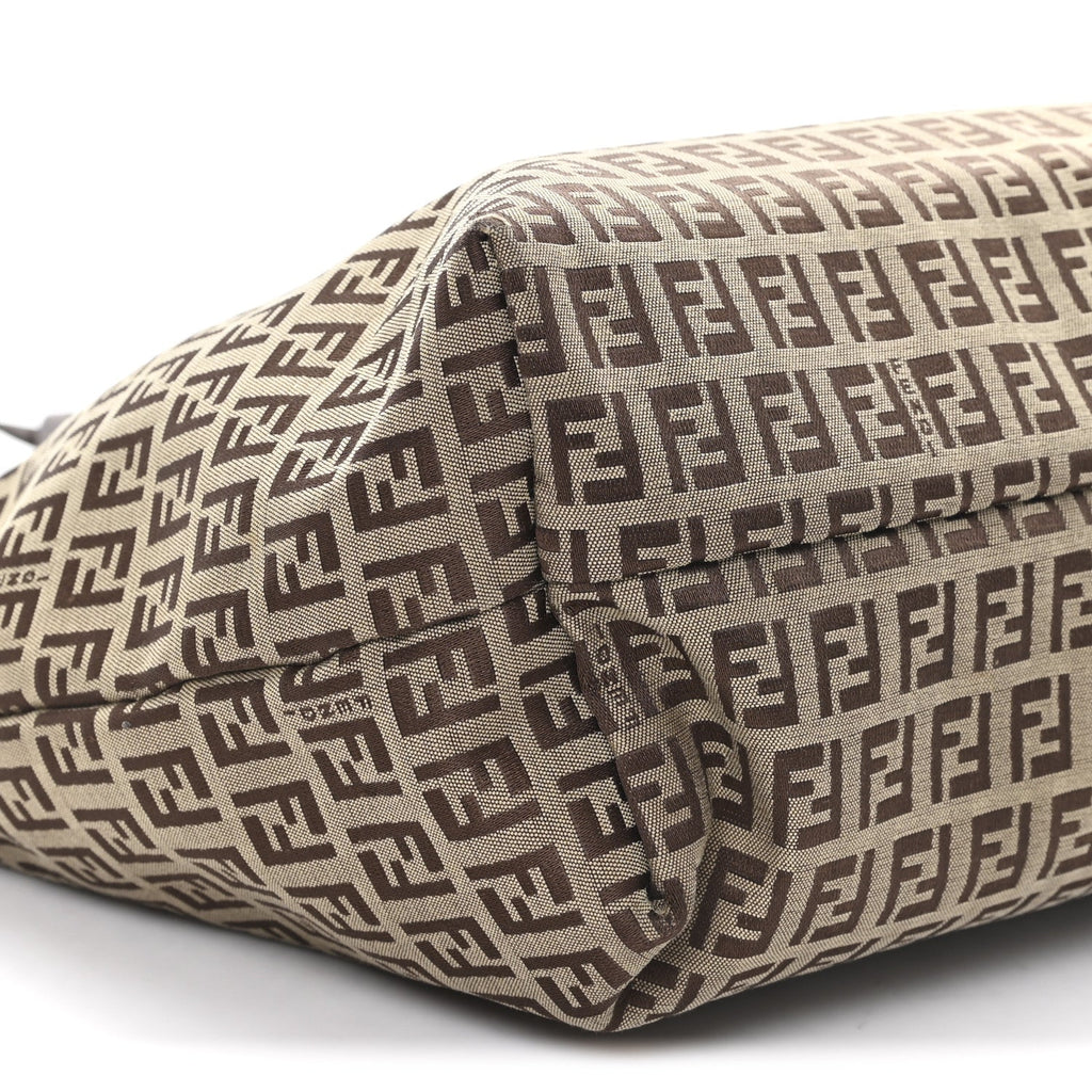 Zucchino Shopping Tote Beige Tobacco