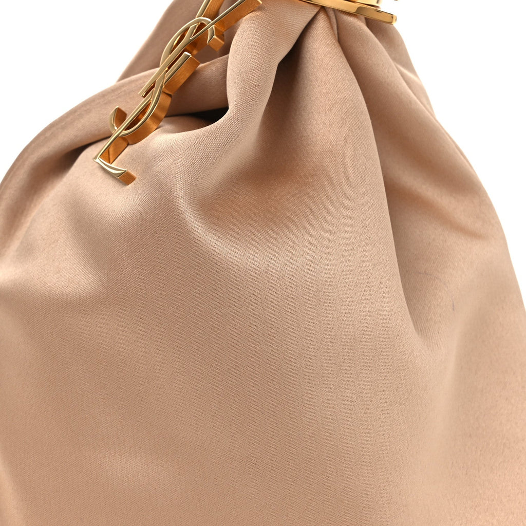 Satin Evening Pouch Nude Baby Nude