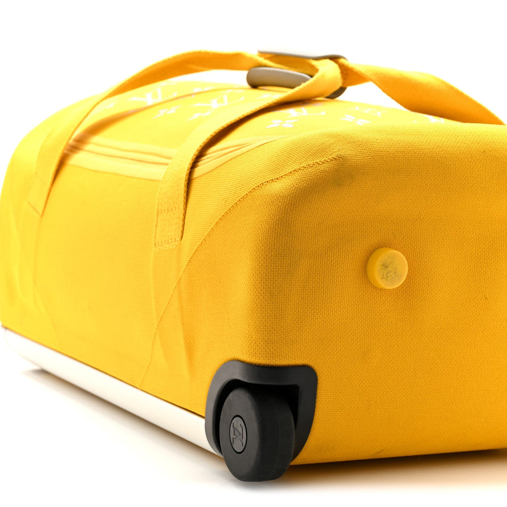 Knit Monogram Horizon Soft Duffle 55 Jaune