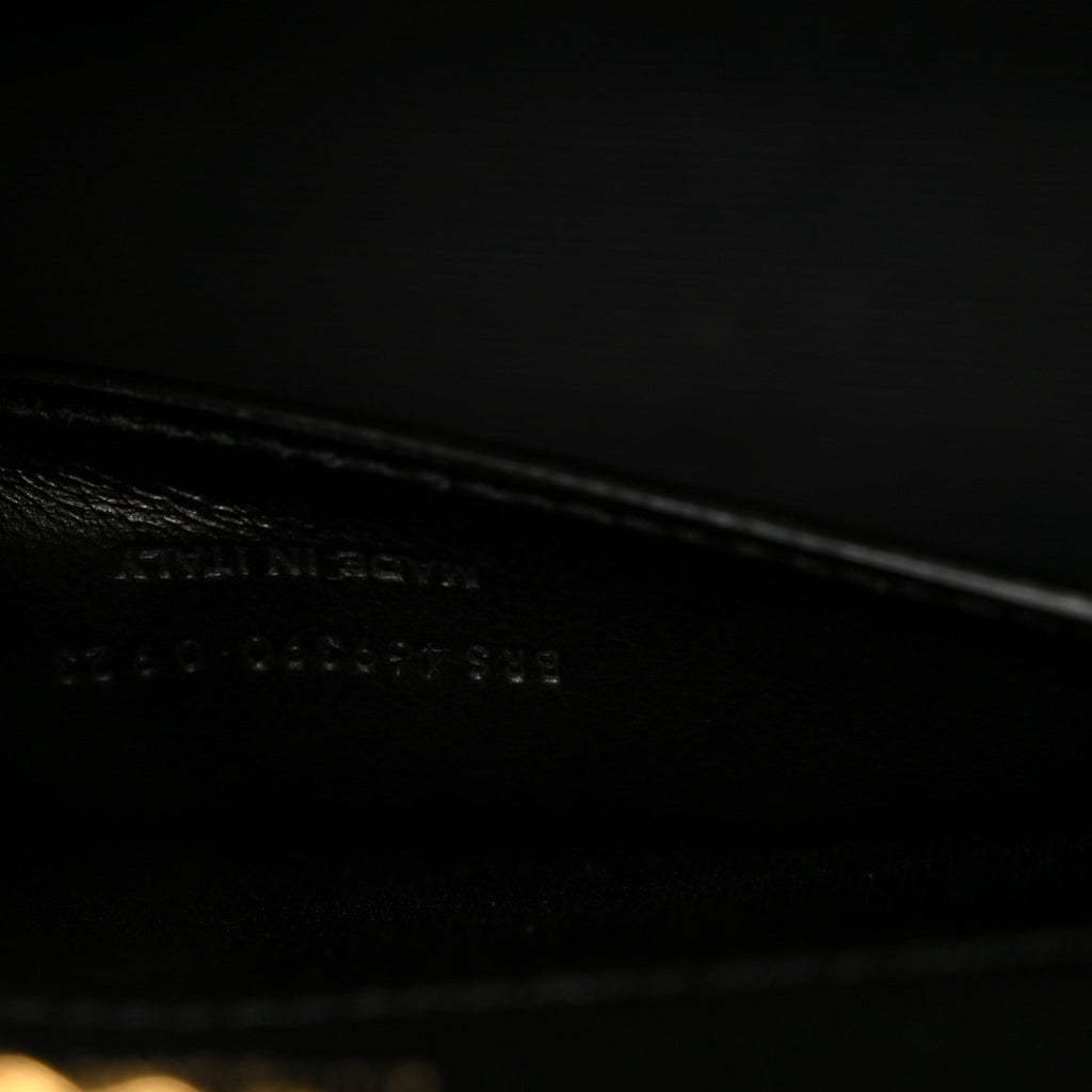 Grain De Poudre Small Monogram Kate Satchel Black