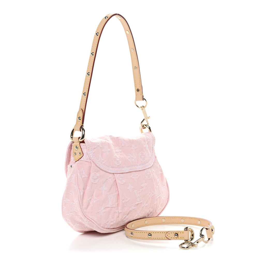 Monogram Denim Sunset  Washed Pink