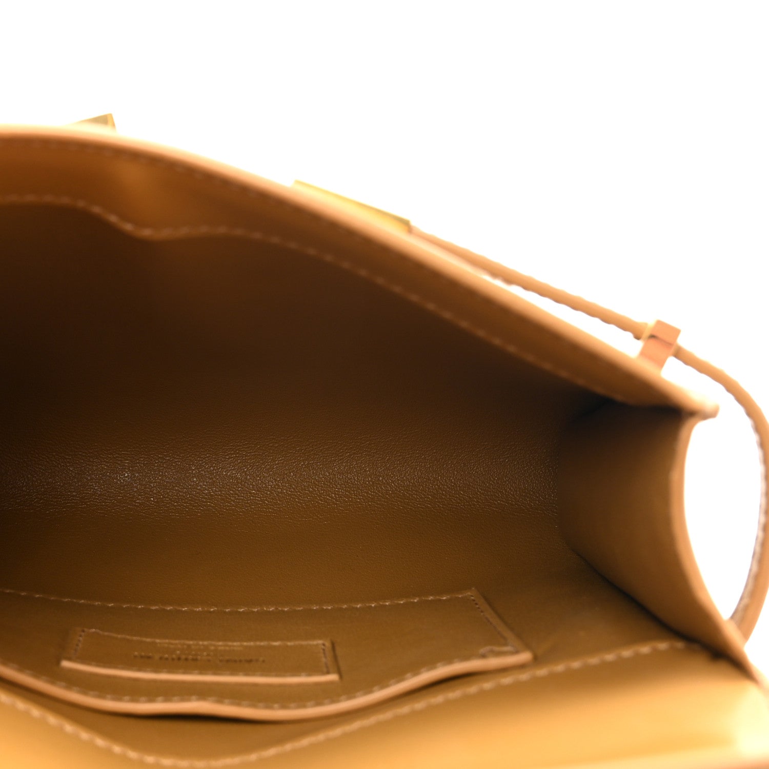 Smooth Calfskin Mini Manhattan Shoulder Bag Natural Tan