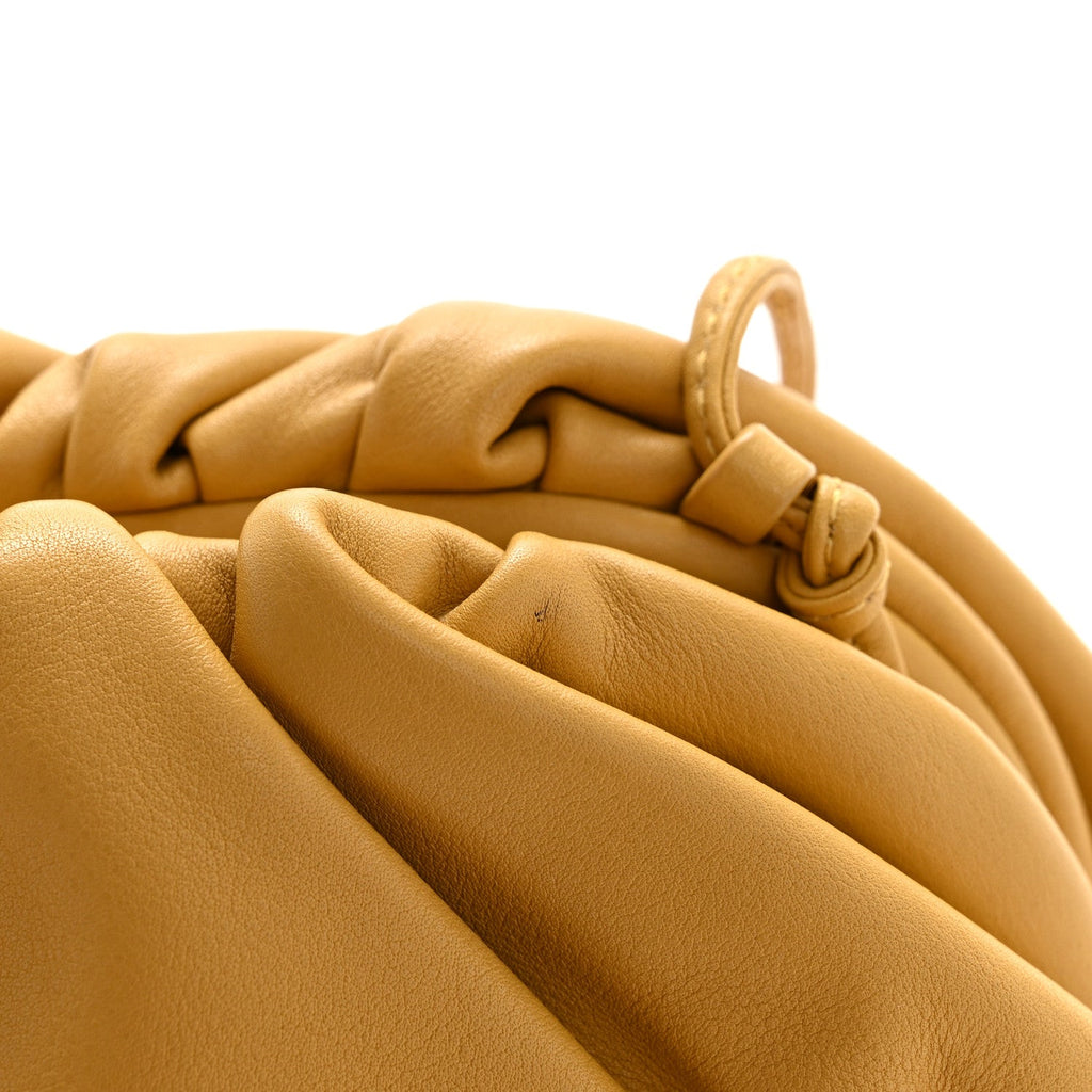 Butter Calfskin The Mini Pouch Butterscotch
