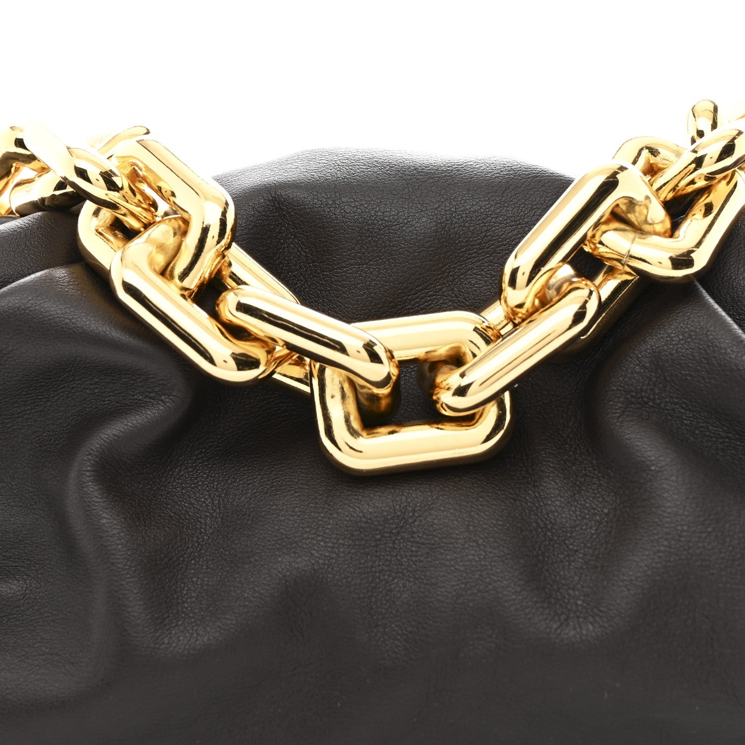 Calfskin The Pouch Chain Fondant
