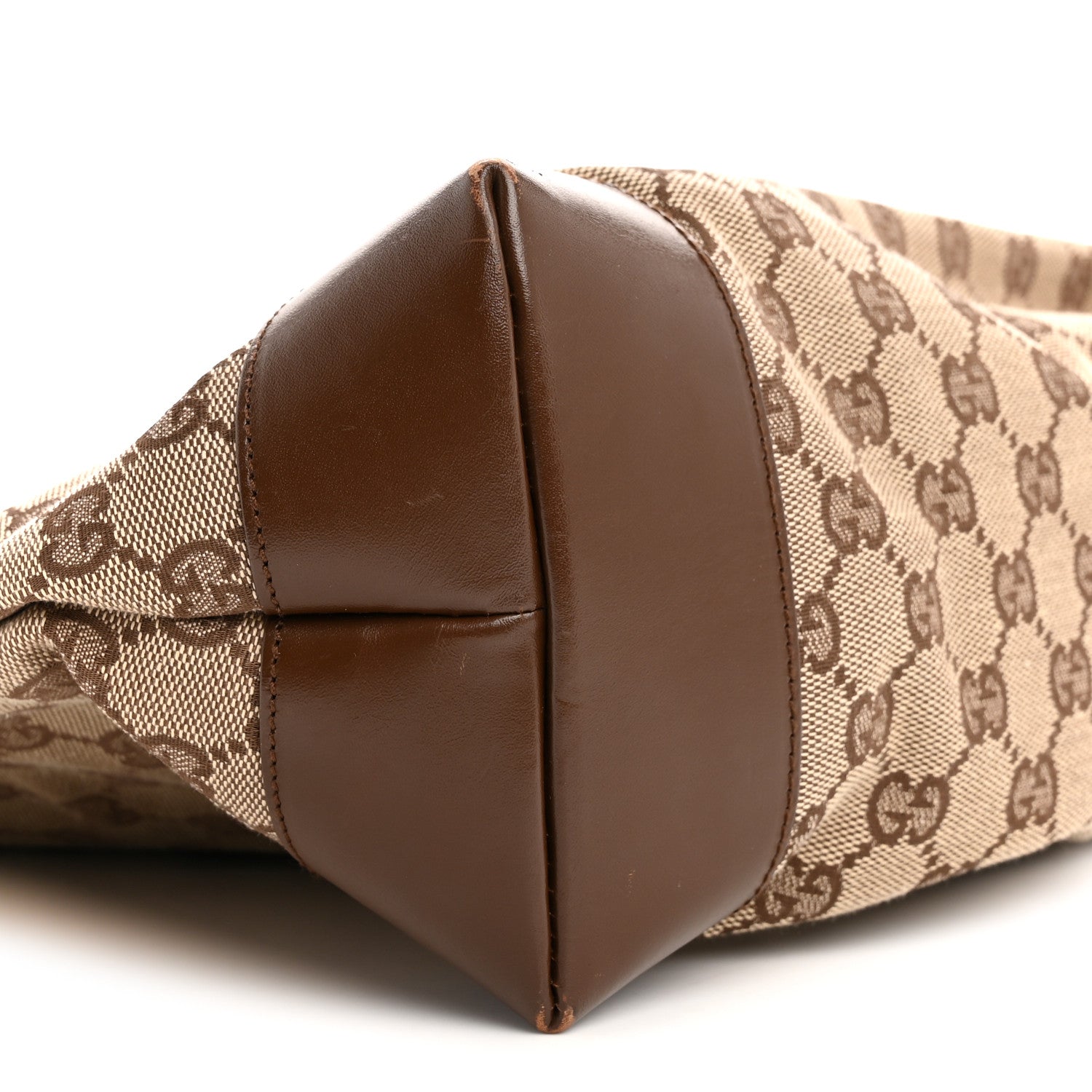 Monogram Tote Bag Brown