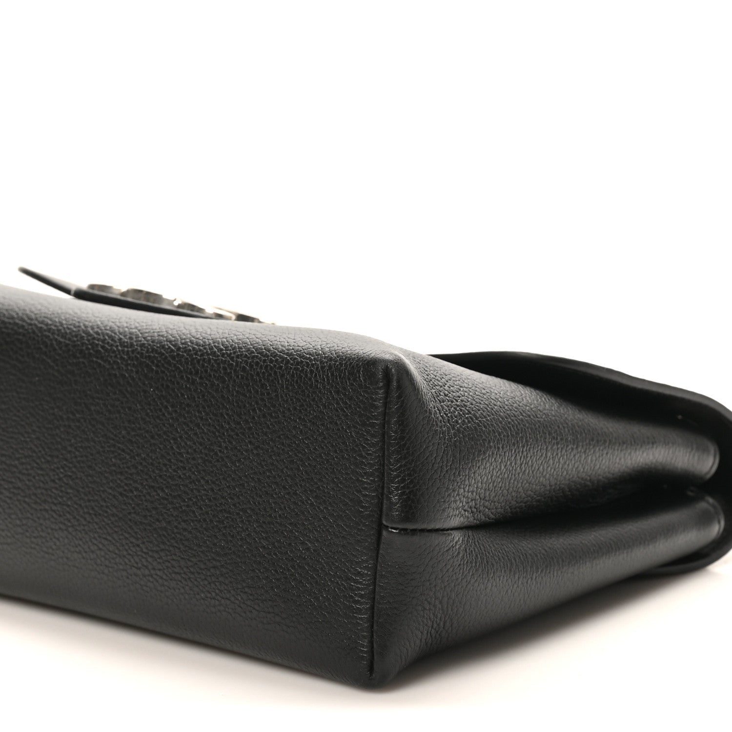 Supple Calfskin Medium Victoire Bag Black
