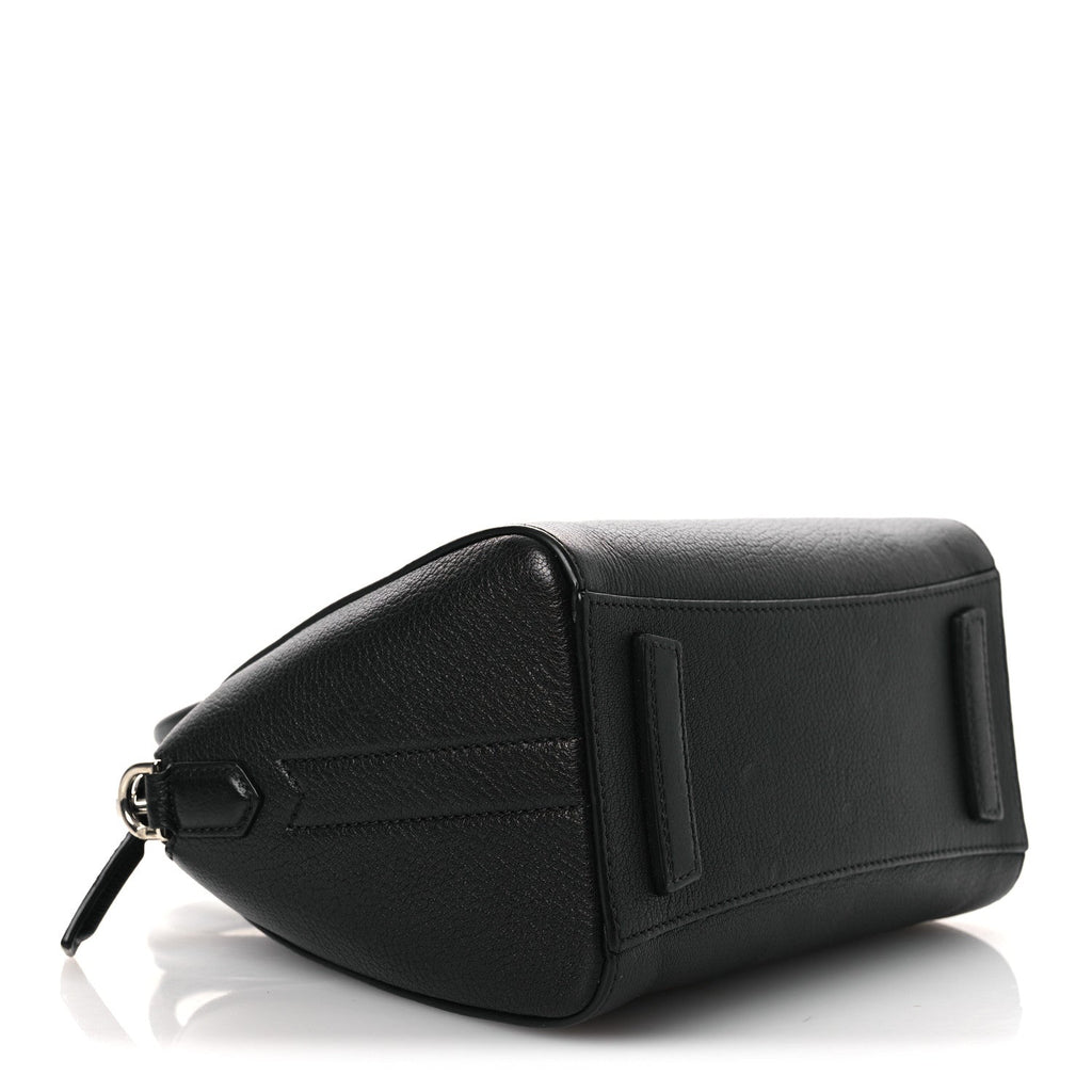 Sugar Goatskin Mini Antigona Black