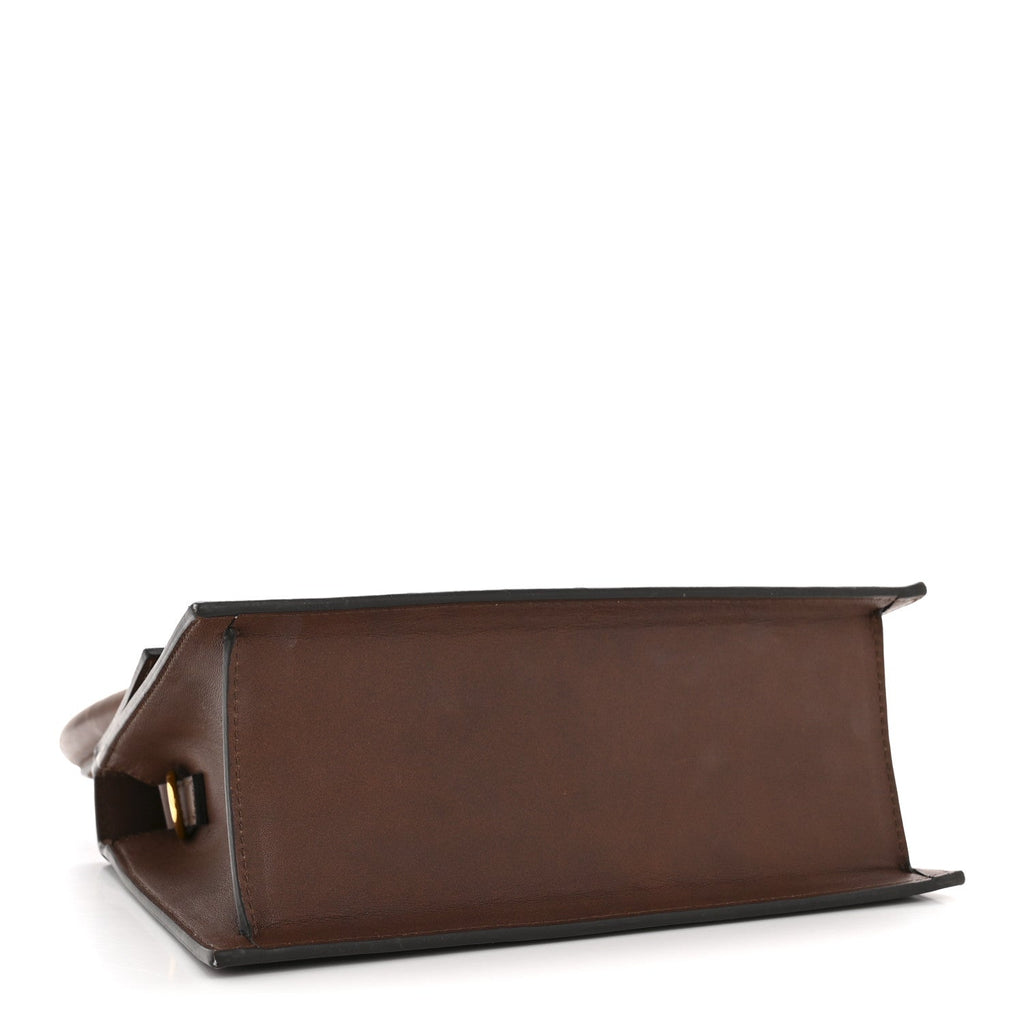 Smooth Calfskin Le Grand Chiquito Dark Brown