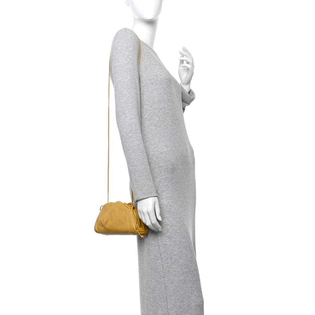 Butter Calfskin The Mini Pouch Butterscotch