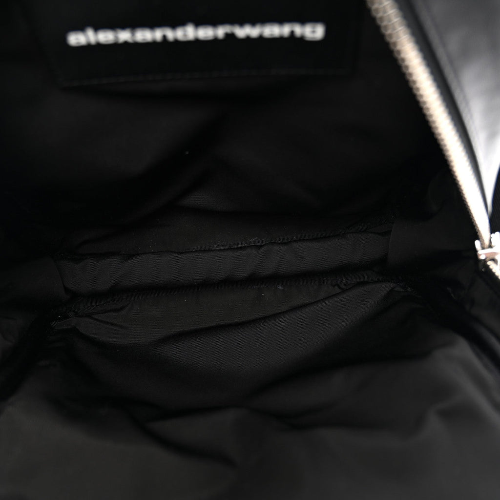 Lambskin Medium Attica Backpack Black