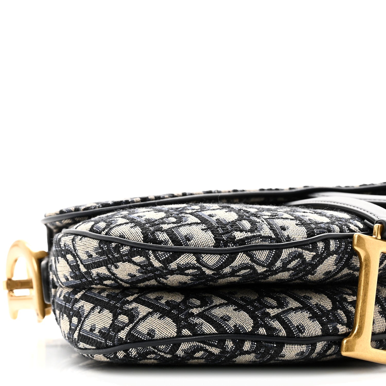 Oblique Saddle Bag Blue