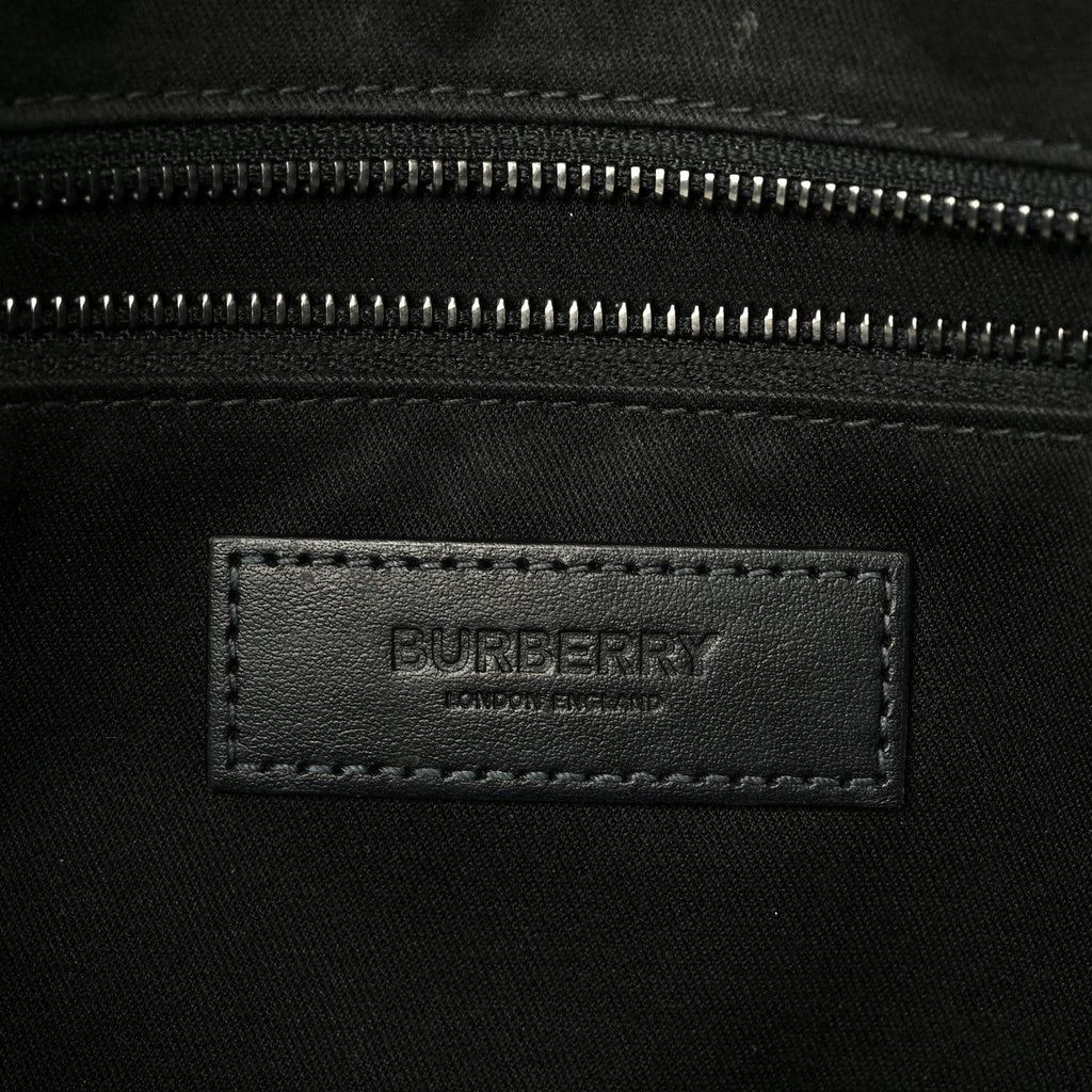 London Check Ainsworth Briefcase Dark Charcoal