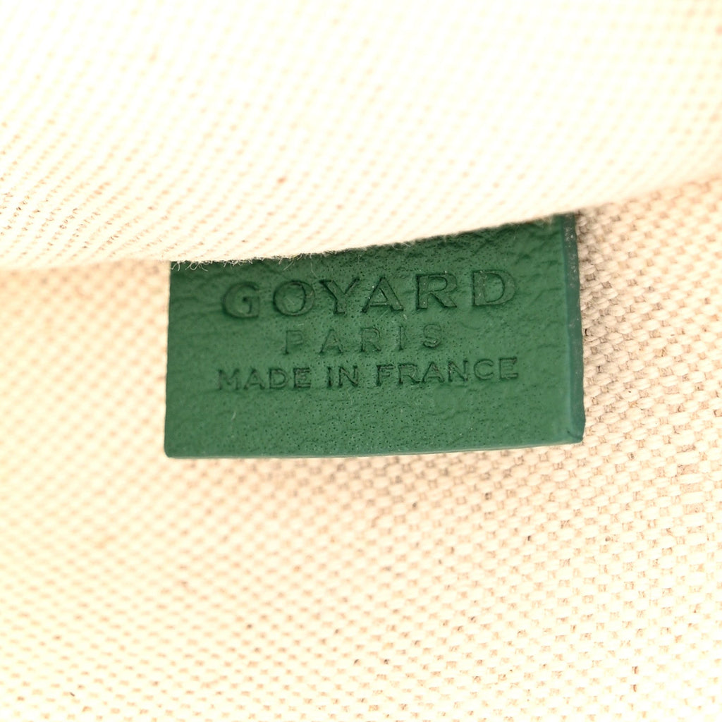 Goyardine Villette MM Tote Green