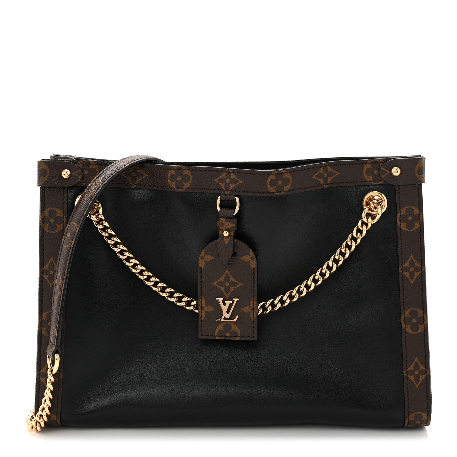 Calfskin Monogram Nova Vibe PM Black