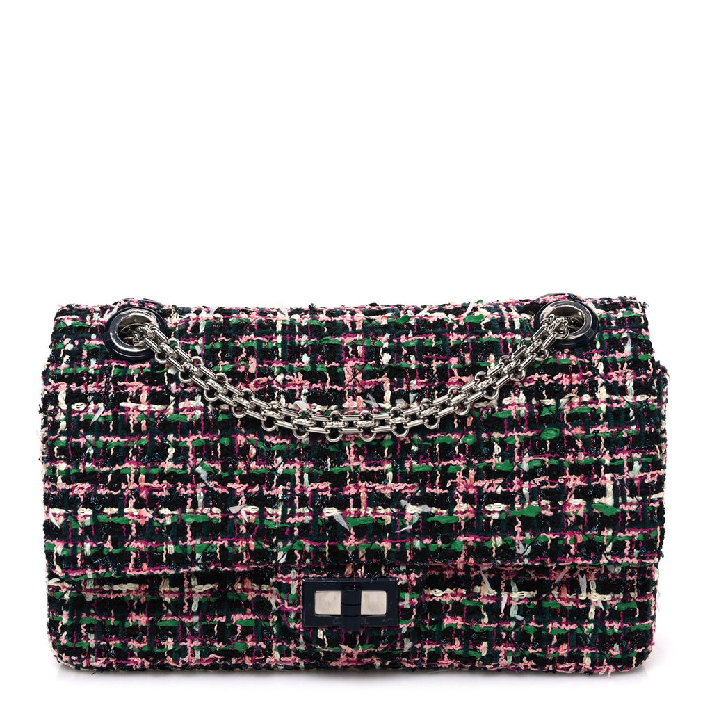 Tweed Resin 2.55 Reissue 225 Flap Pink