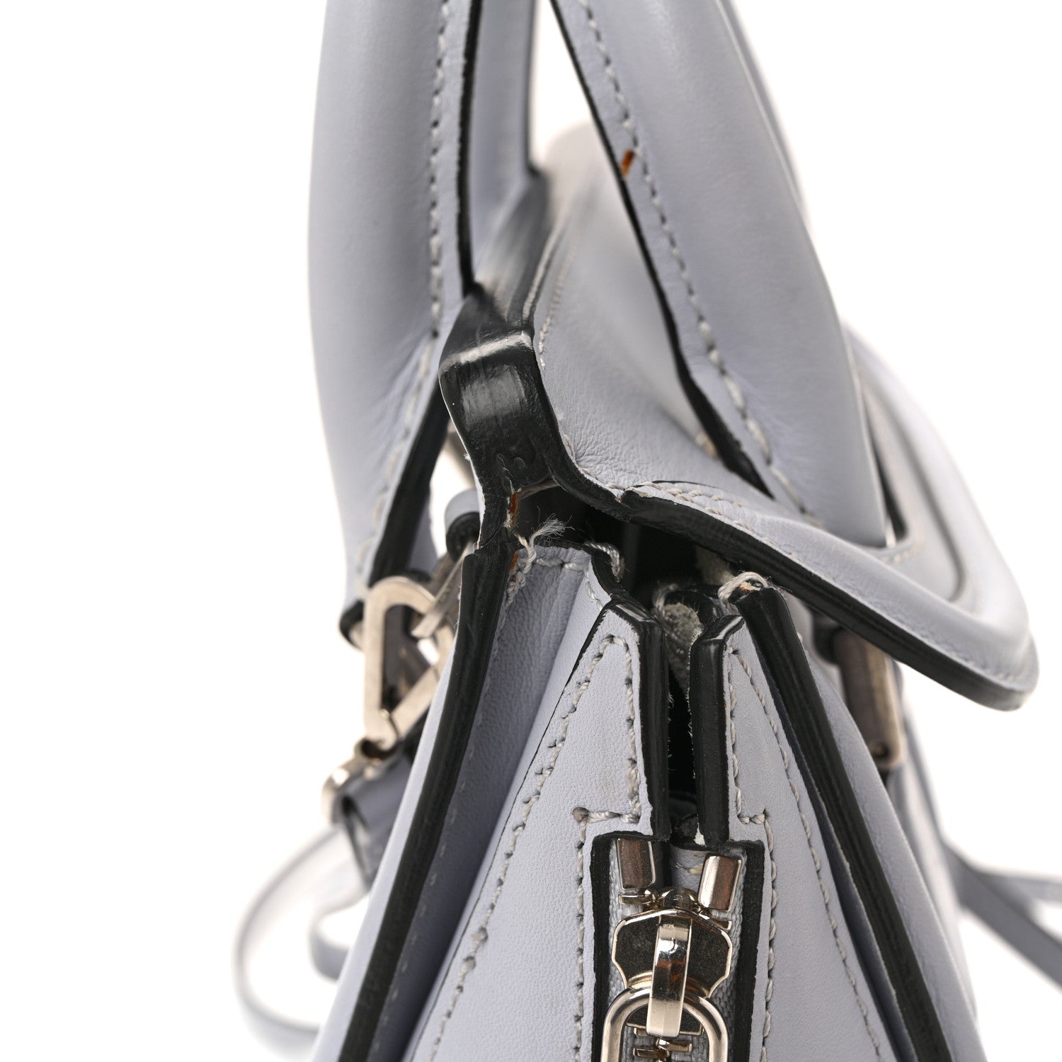 Calfskin Mini Heroine Light blue