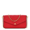 Empreinte Pochette Felicie Chain Wallet Scarlet