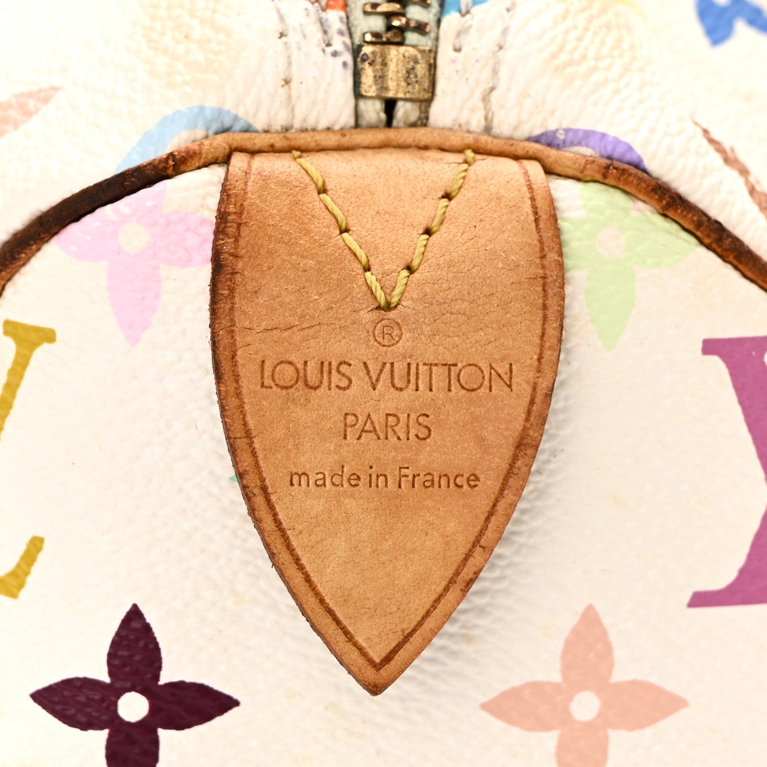 Monogram Multicolor Speedy 30 White