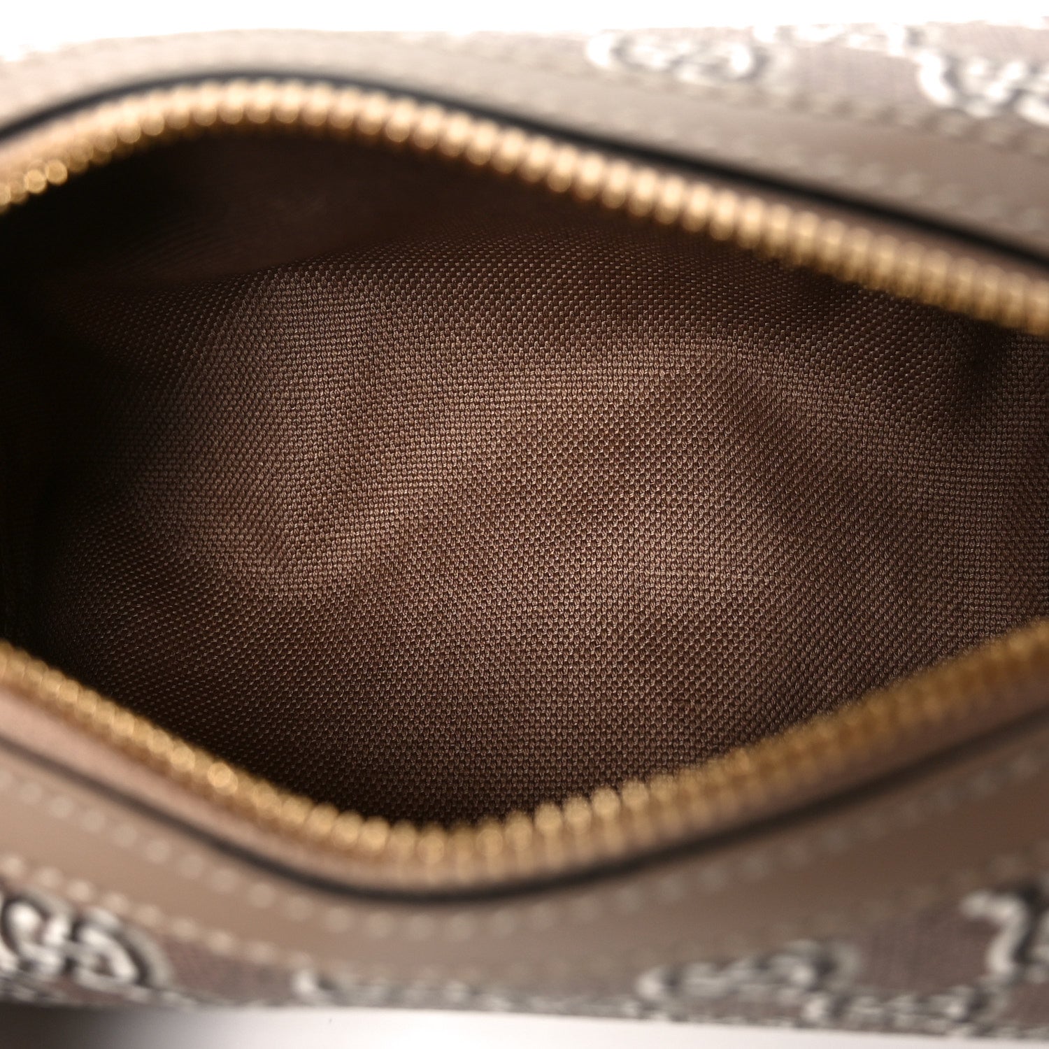 GG Shadow Monogram Mini Shoulder Bag Taupe