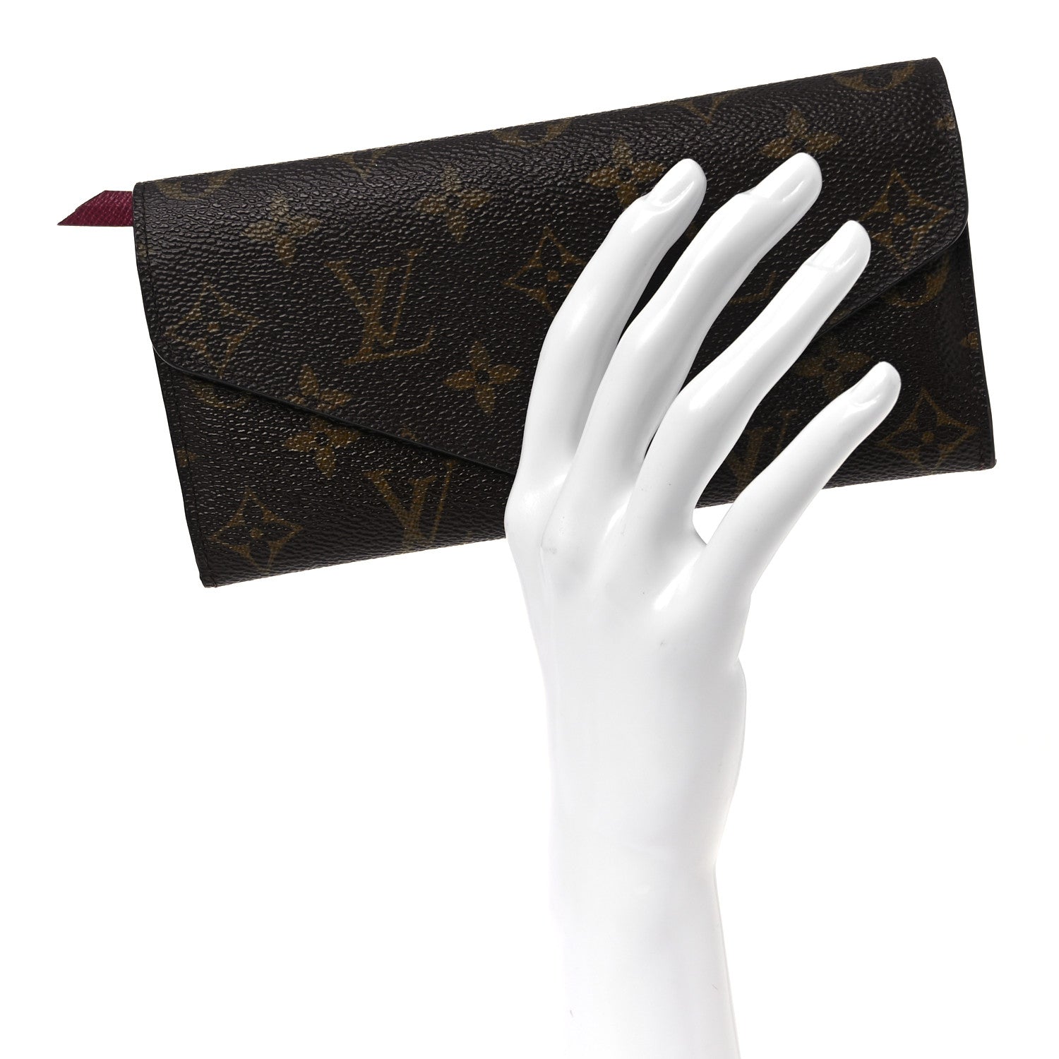 Monogram Josephine Wallet Fuchsia