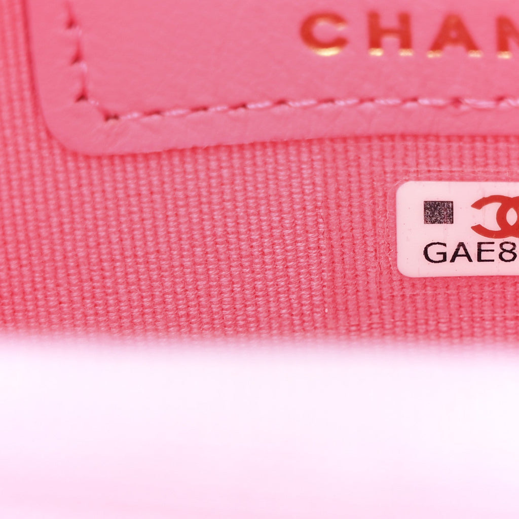 Jersey Quilted Micro Mini Flap Red