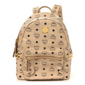 Visetos Small Side Stud Stark Backpack Beige