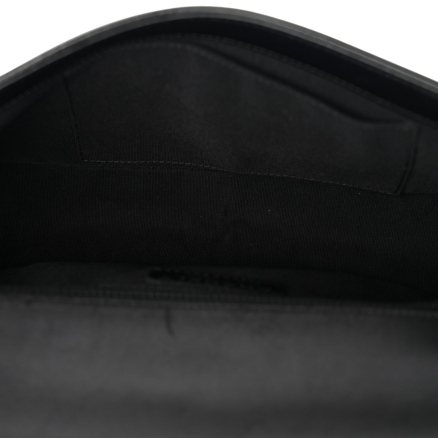 Lambskin Quilted New Medium Boy Flap Black