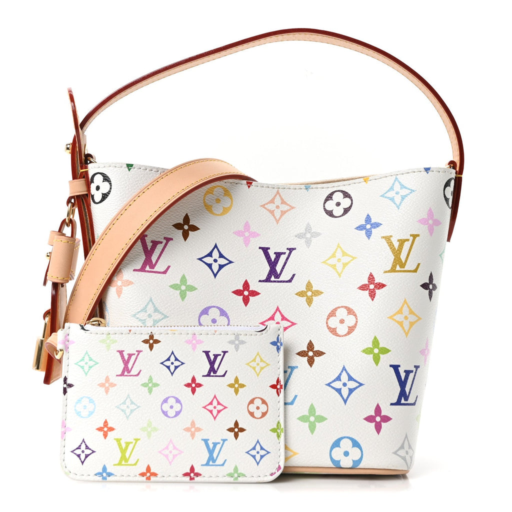 LV X TM Monogram Multicolor All In BB White