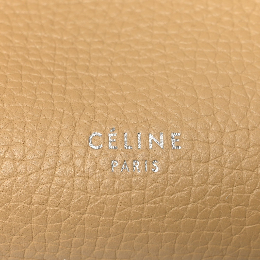 Supple Grained Calfskin Small Big Bag Sand