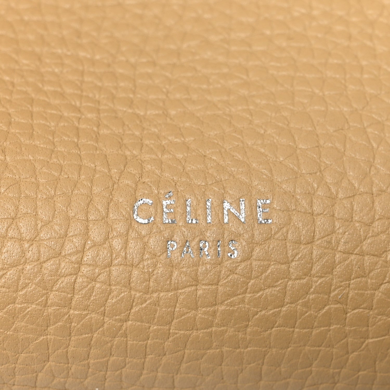 Supple Grained Calfskin Small Big Bag Sand