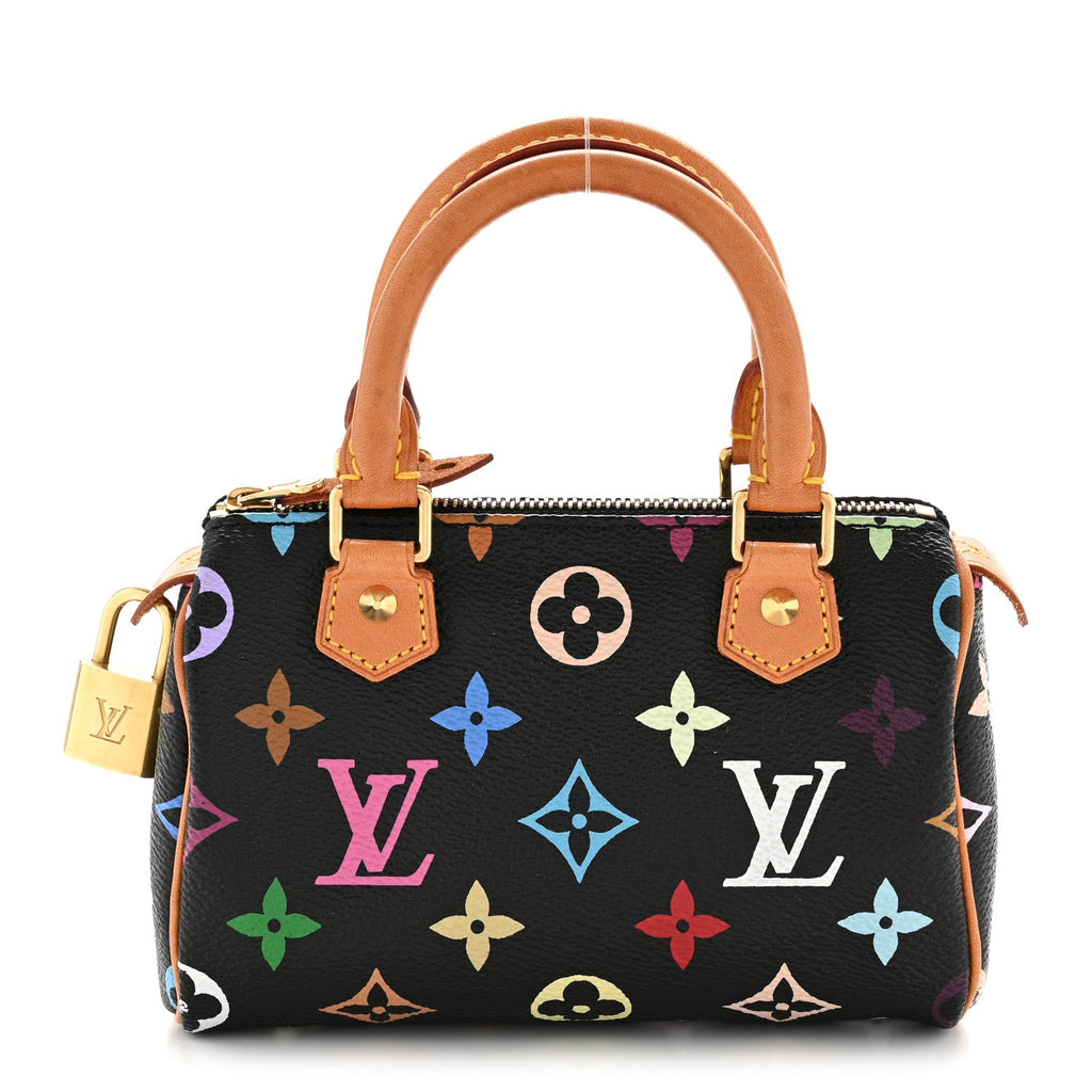 Monogram Multicolor Mini Sac HL Speedy Black