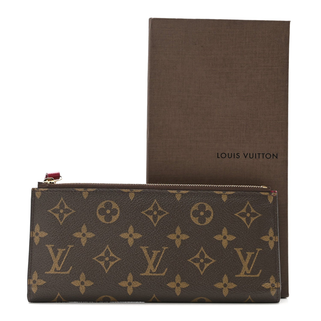 Monogram Adele Wallet Fuchsia