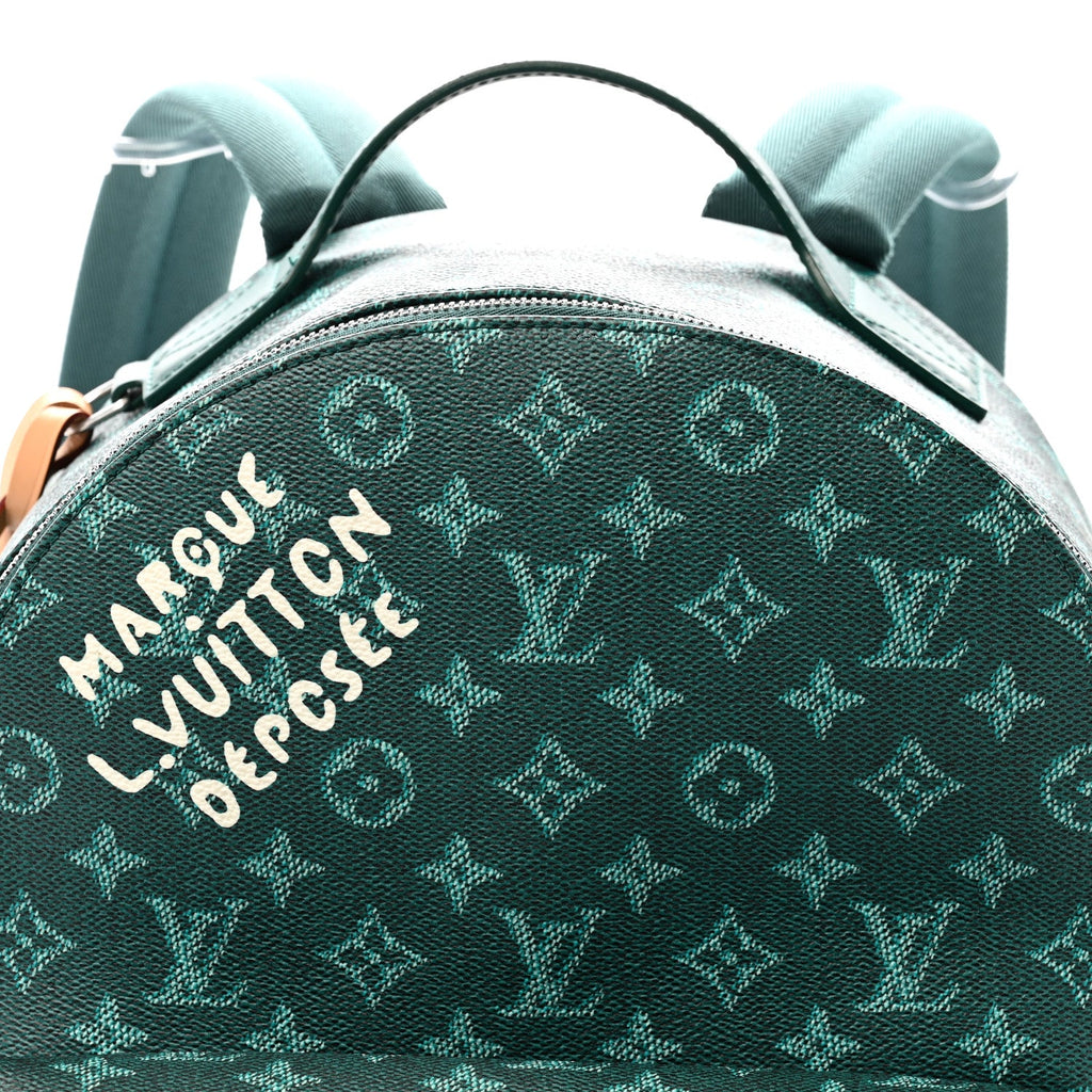 Monogram Heritage Discovery Backpack PM Green