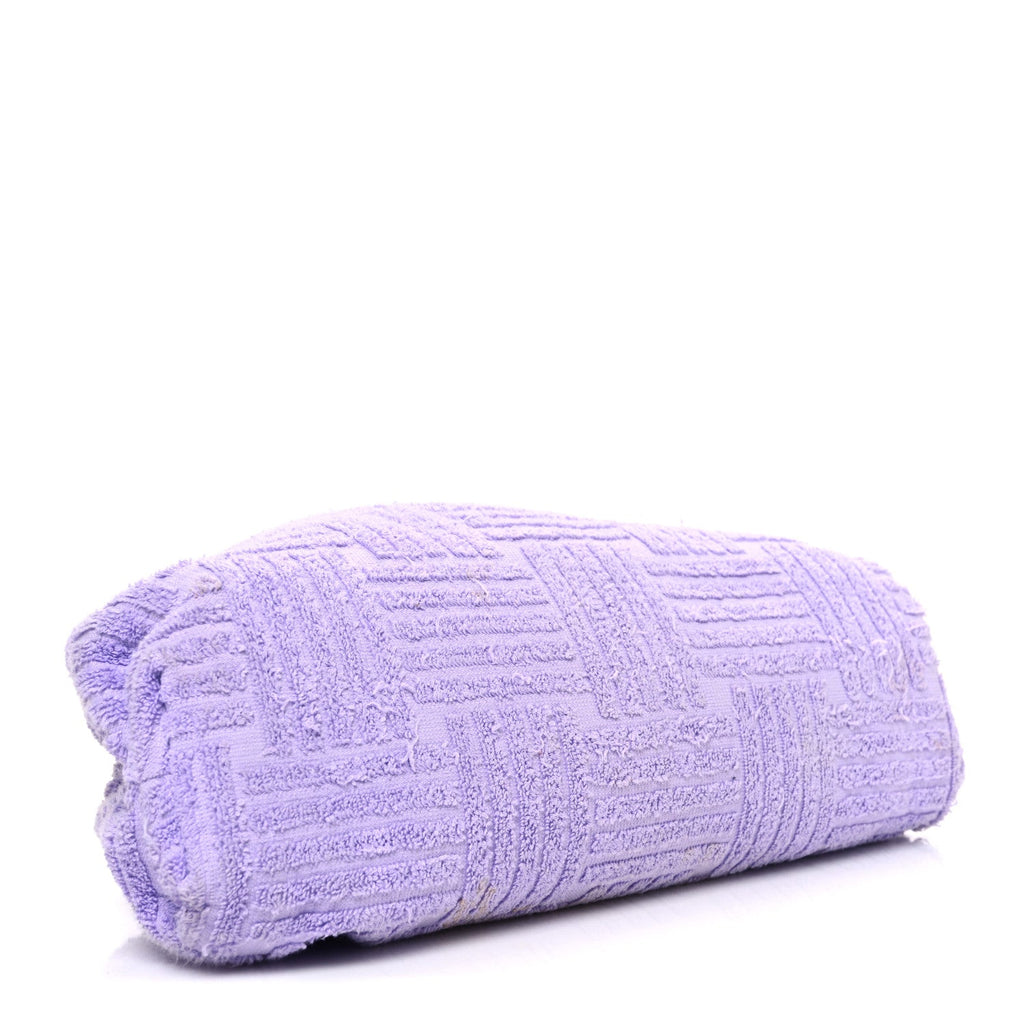 Sponge Fabric The Pouch Clutch Wisteria
