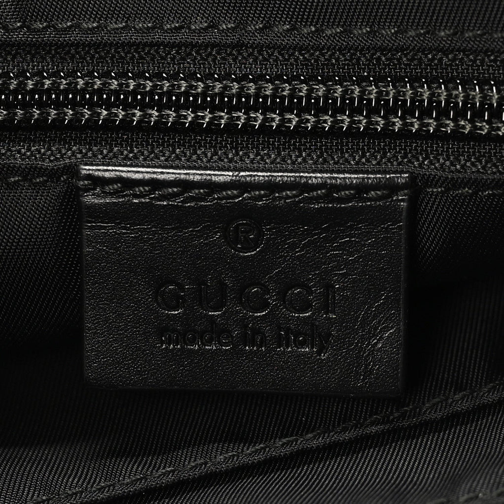 Canvas Web Messenger Bag Black