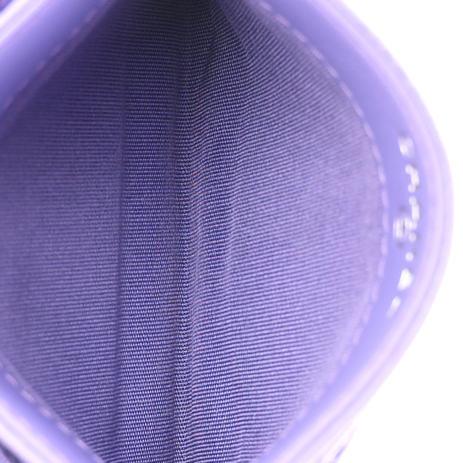 Caviar Quilted Incognito  Holder Purple