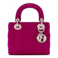 Satin Cannage Mini Lady Dior Pink