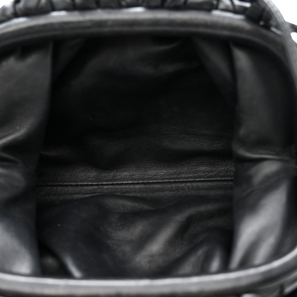Nappa Intrecciato The Mini Pouch Black