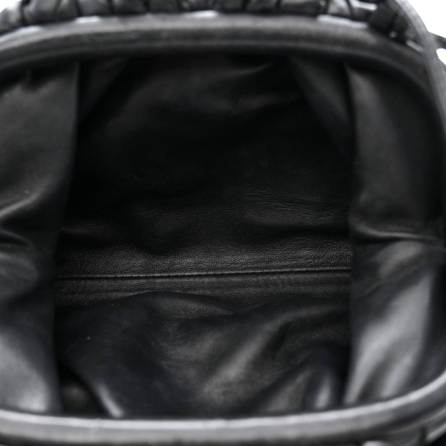 Nappa Intrecciato The Mini Pouch Black