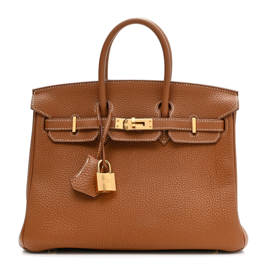Togo Birkin 25 Gold