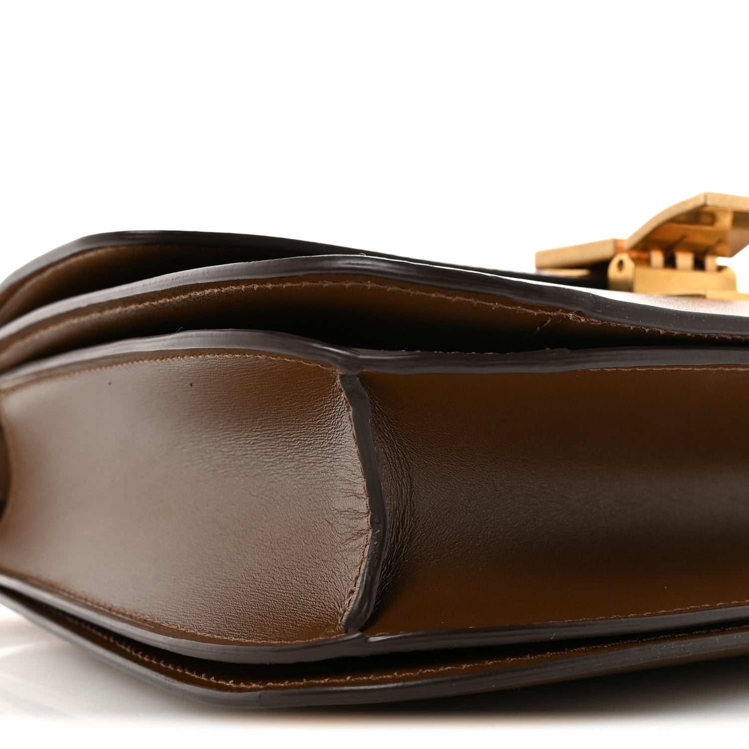 Box Calfskin Medium Classic Box Flap Bag Camel