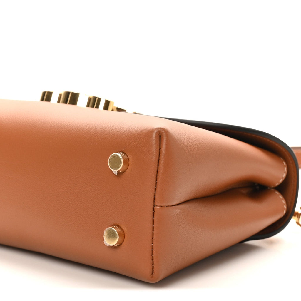 Supple Grained Calfskin Teen Nino Tan
