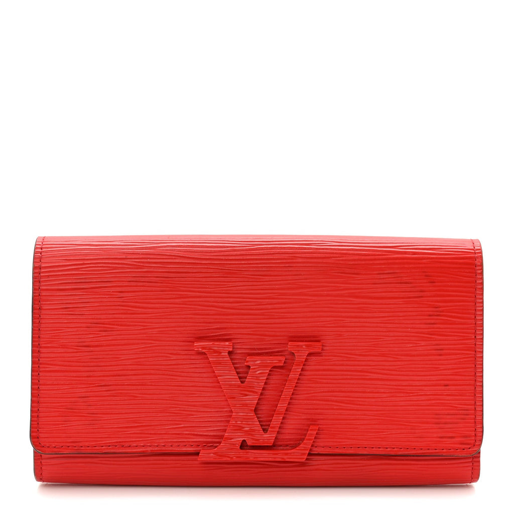 Epi Louise Wallet Coquelicot