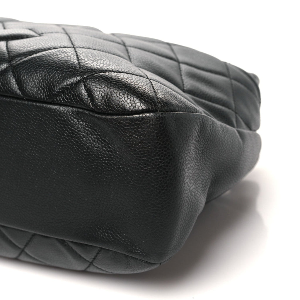 Caviar Quilted CC Timeless Soft Tote Black