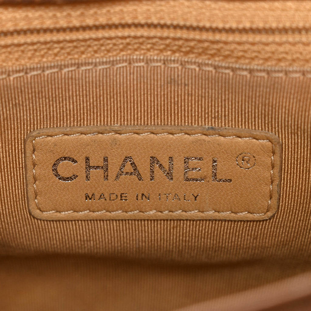 Washed Lambskin Mini Chain Around Messenger Brown