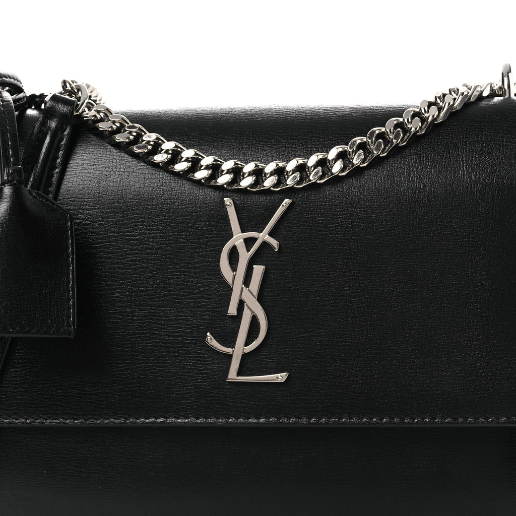 Calfskin Medium Monogram Sunset Black