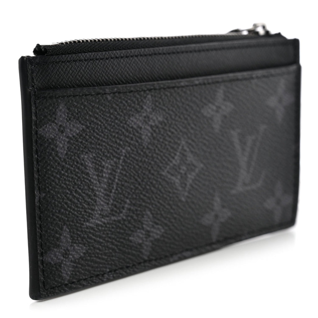 Reverse Monogram Eclipse Taiga Coin  Holder